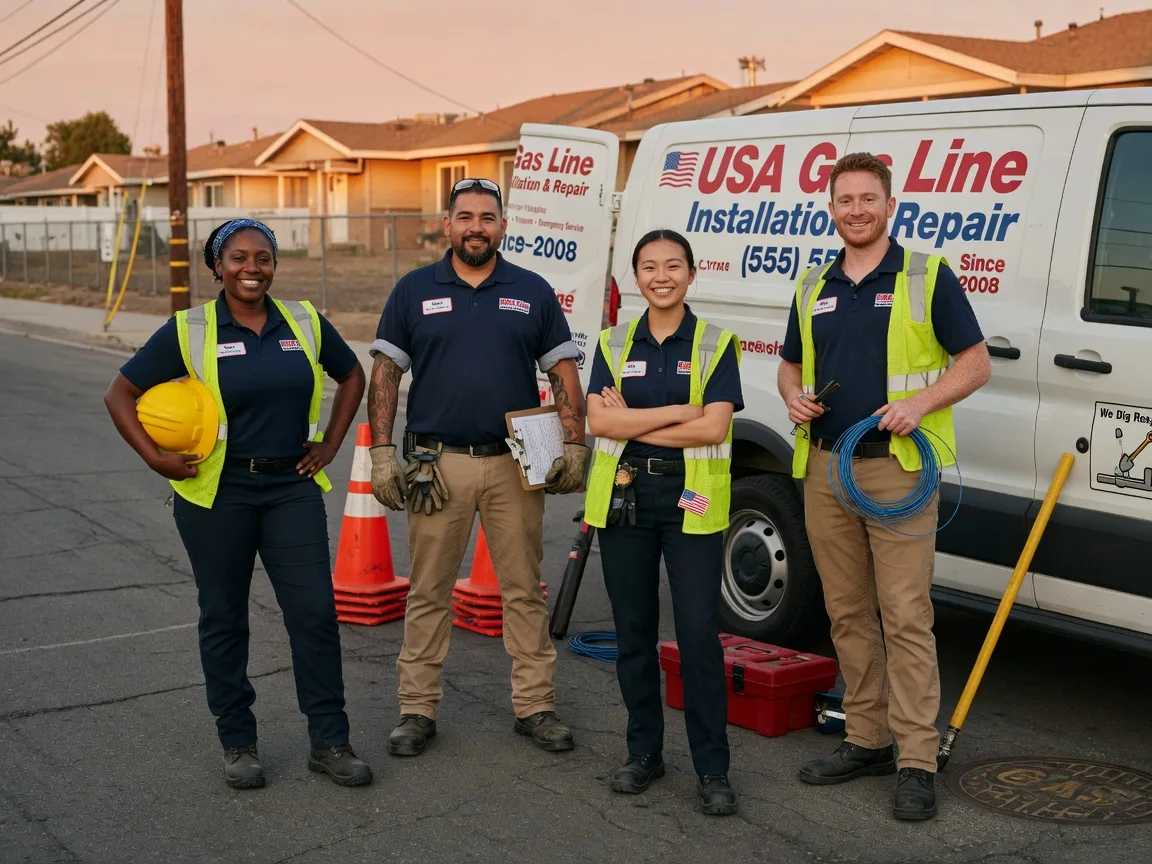 Gas Line Installation company in Edgemoor, SC